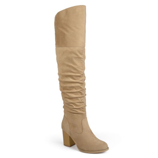 Women's Medium and Wide Width Extra Wide Calf Kaison Boot, Stone, hi-res image number null