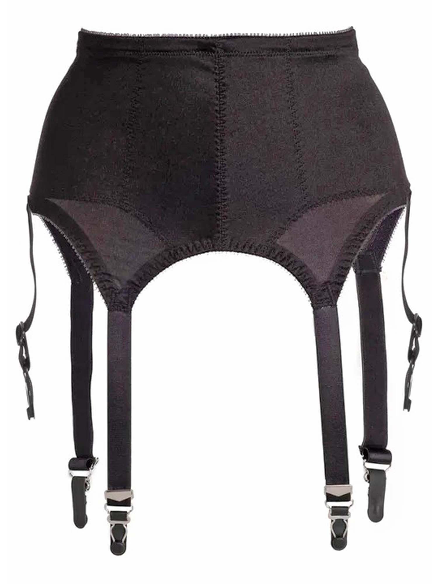 Control Shaping Garter Belt, Black / black, hi-res image number 0