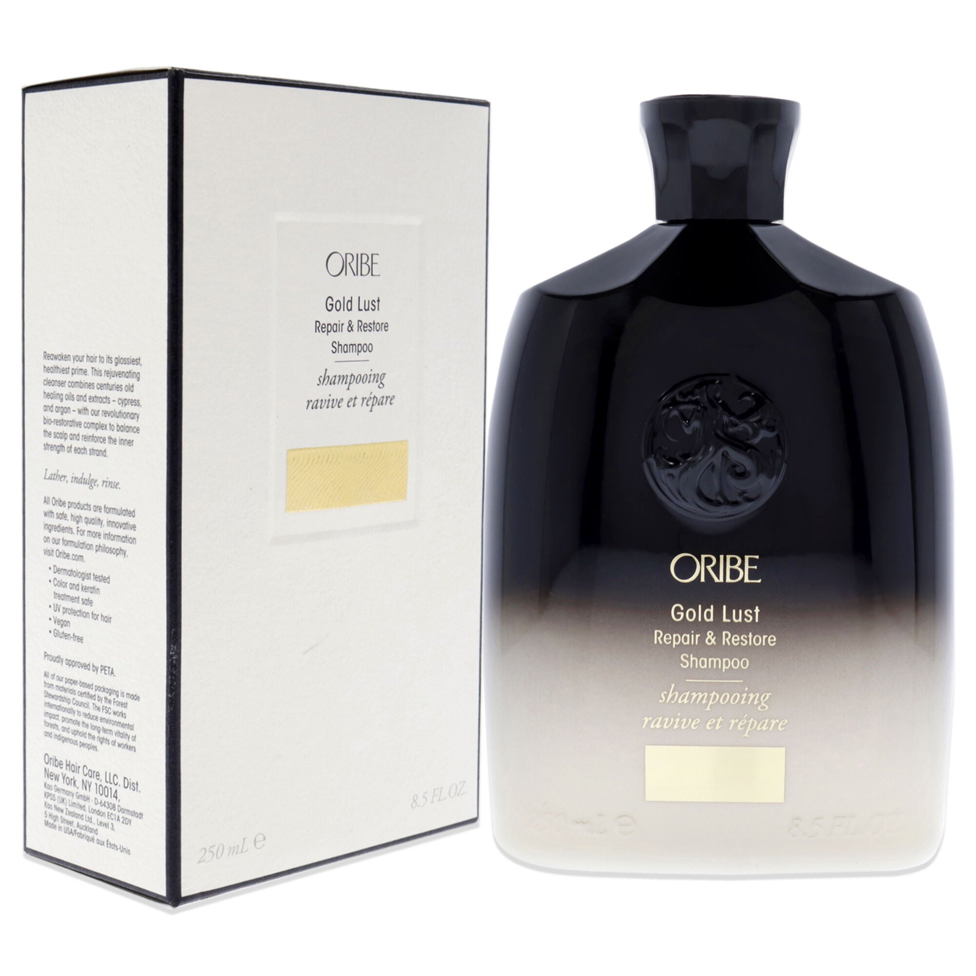 Gold Lust Repair and Restore Shampoo by Oribe for Unisex - 8.5 oz Shampoo, , alternate image number 7