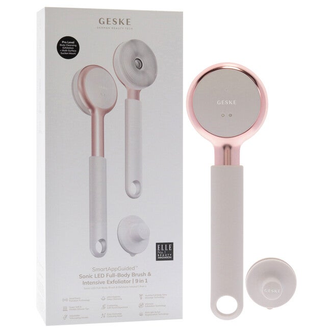 Sonic LED Full-Body Brush and Intensive Exfoliator 9 in 1 - Starlight by Geske for Women - 1 Pc Brush, , alternate image number 6