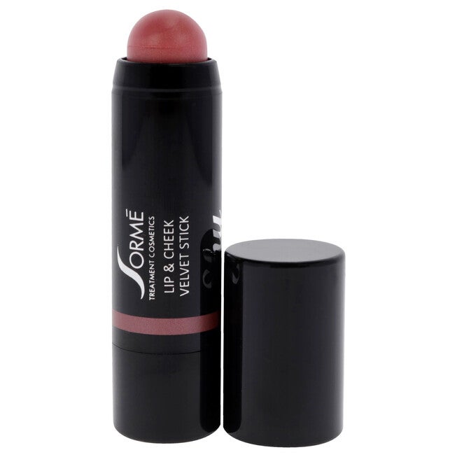 Lip and Cheek Velvet Sticks - Shy by Sorme Cosmetics for Women - 0.20 oz Makeup Sticks, See Description, alternate image number 4