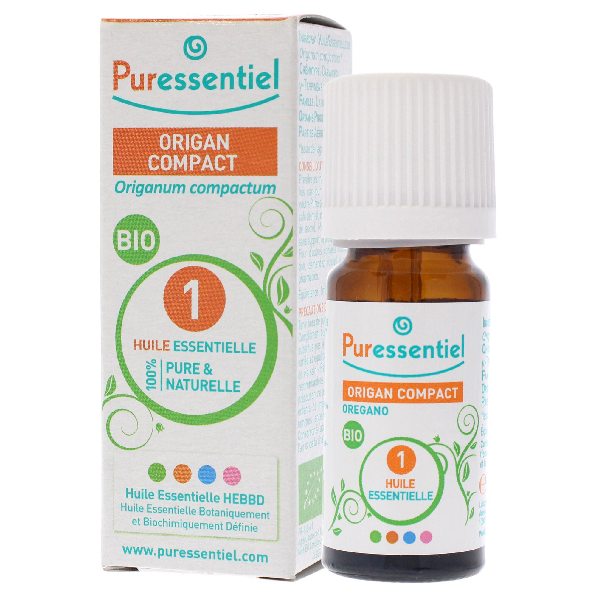 Organic Essential Oil - Origen Compact Oregano by Puressentiel for Unisex - 0.17 oz Oil, See Description, alternate image number 3