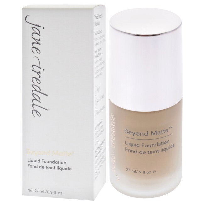 Beyond Matte Liquid Foundation - M7 Medium with Beige Gold Undertones by Jane Iredale for Women - 0.9 oz Foundation, See Description, alternate image number 3