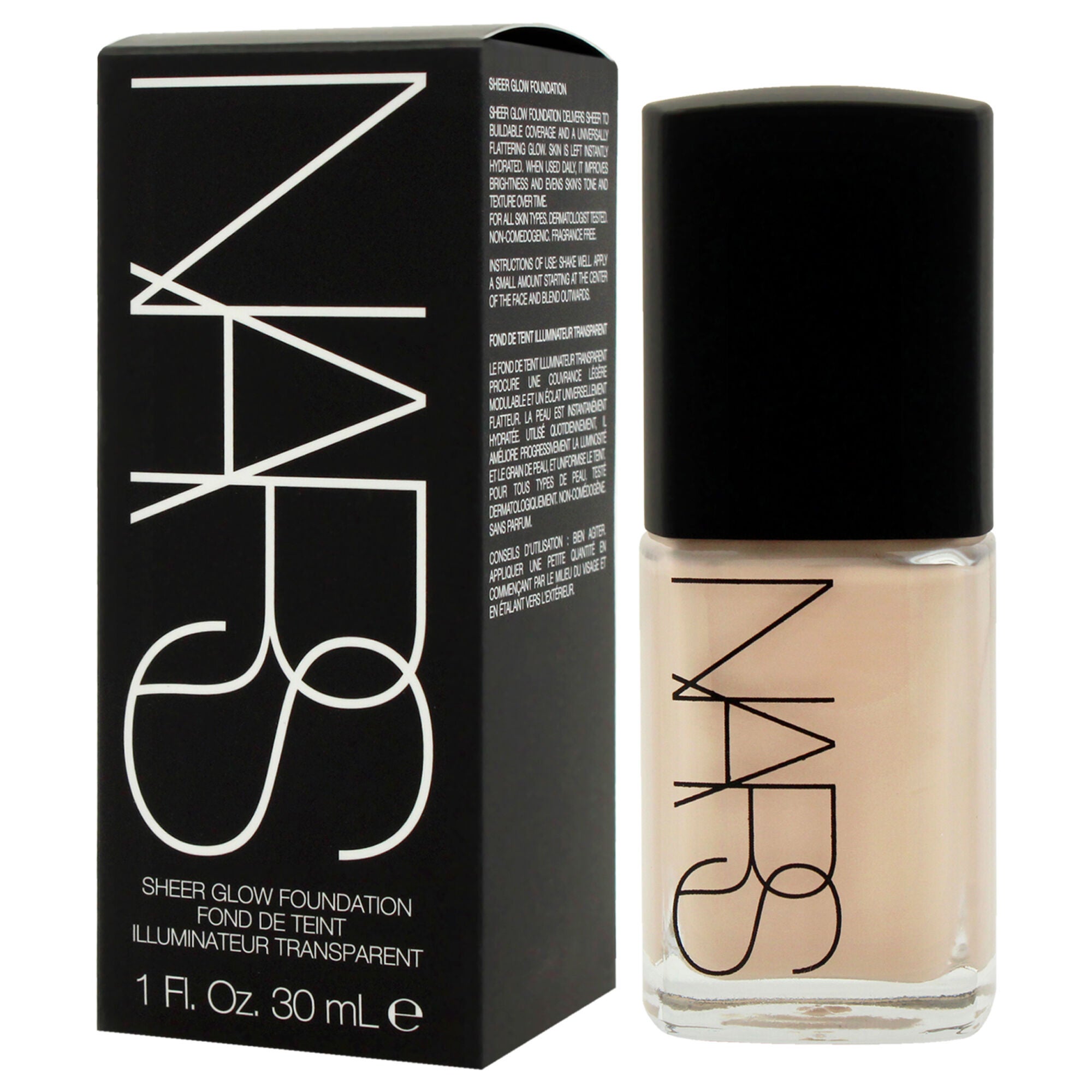 Sheer Glow Foundation - Mont Blanc/Light by NARS for Women - 1 oz Foundation, See Description, alternate image number 3