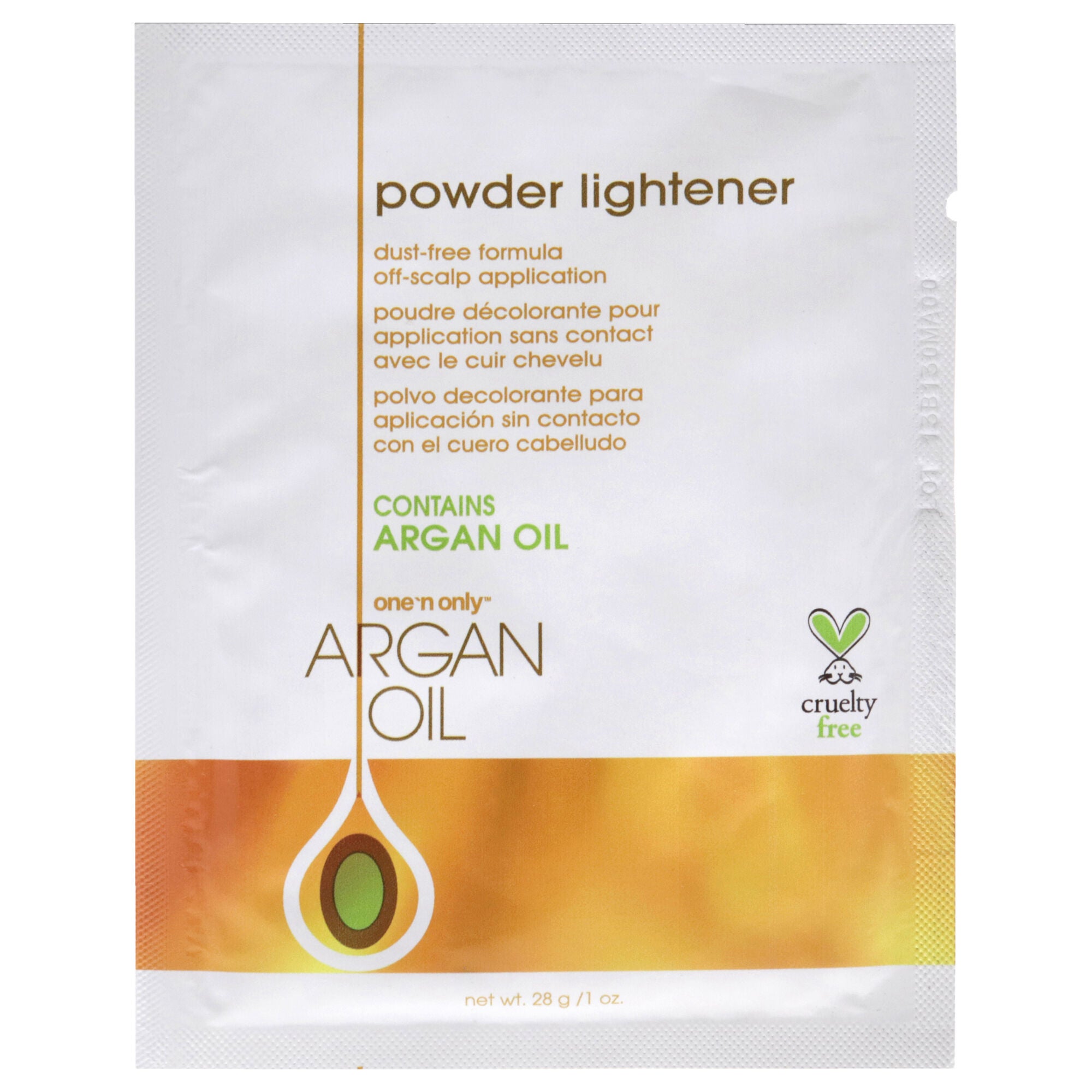Argan Oil Powder Lightner by One n Only for Unisex - 1 oz Powder, See Description, hi-res image number 0