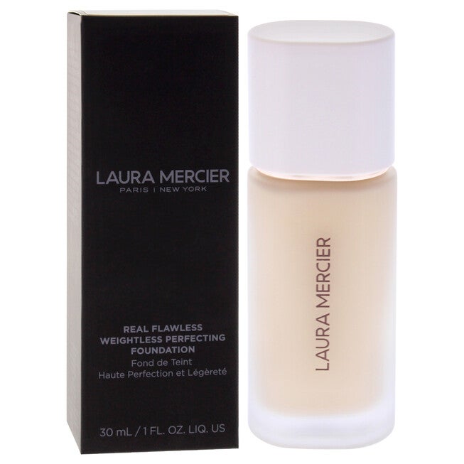 Real Flawless Weightless Perfecting Foundation - 1W1 Cashmere by Laura Mercier for Women - 1 oz Foundation, See Description, alternate image number 2