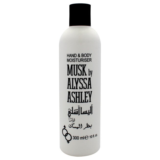 Musk Hand and Body Moisturizer by Alyssa Ashley for Unisex - 10 oz Lotion, See Description, hi-res image number 0