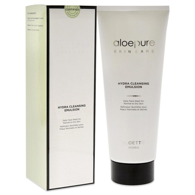 Aloepure Hydra Cleansing Emulsion - Noraml to Dry Skin by Aloette for Unisex - 6 oz Emulsion, See Description, alternate image number 2