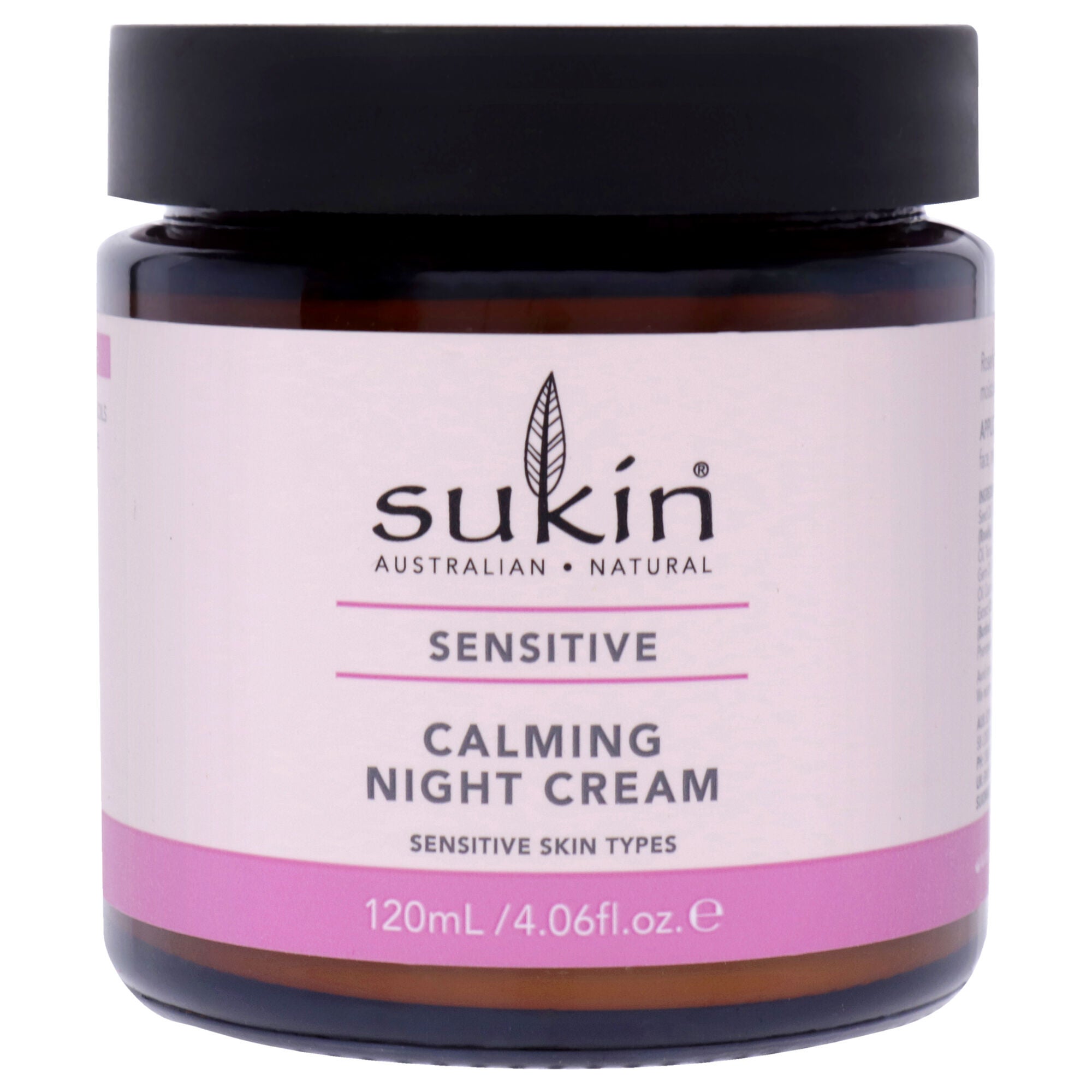 Sensitive Claming Night Cream by Sukin for Women - 4.06 oz Cream, See Description, hi-res image number 0