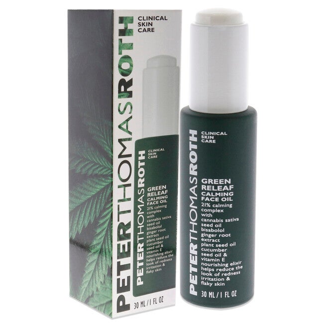 Green Releaf Calming Face Oil by Peter Thomas Roth for Women - 1 oz Oil, See Description, alternate image number 2