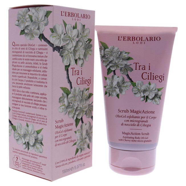 Magic Action Scrub - Tra I Ciliegi by LErbolario for Unisex - 5.07 oz Scrub, See Description, alternate image number 2