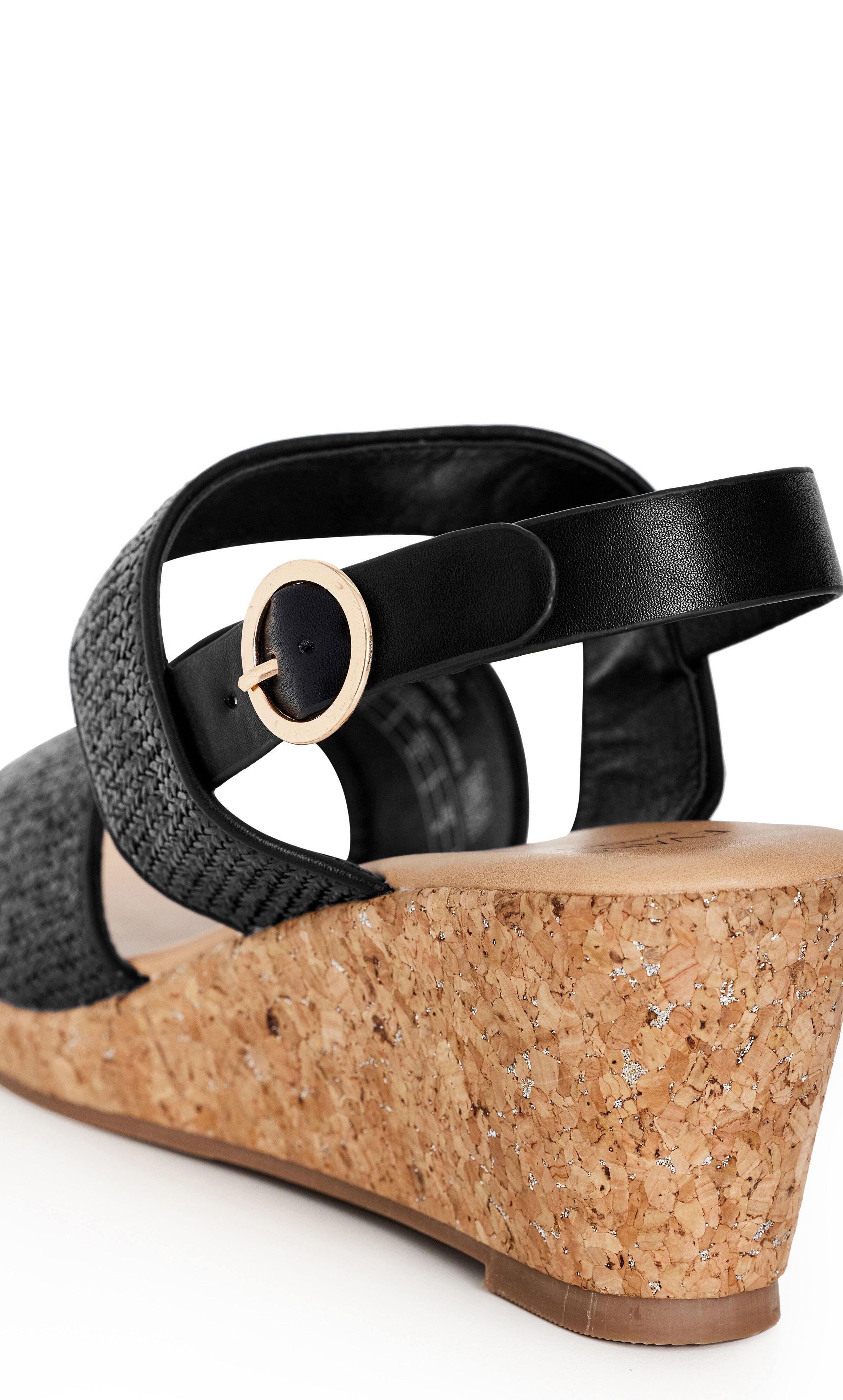 WIDE FIT Milly Wedge - black, , alternate image number 6