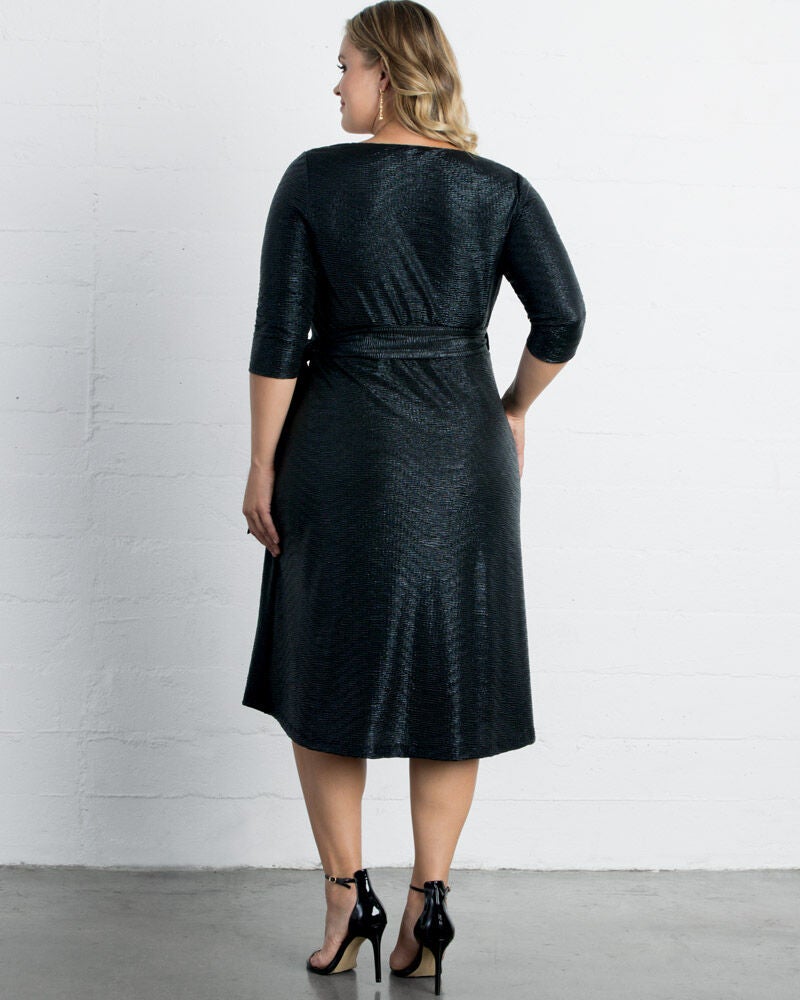 Socialite Sweetheart Wrap Dress, , alternate image number 4