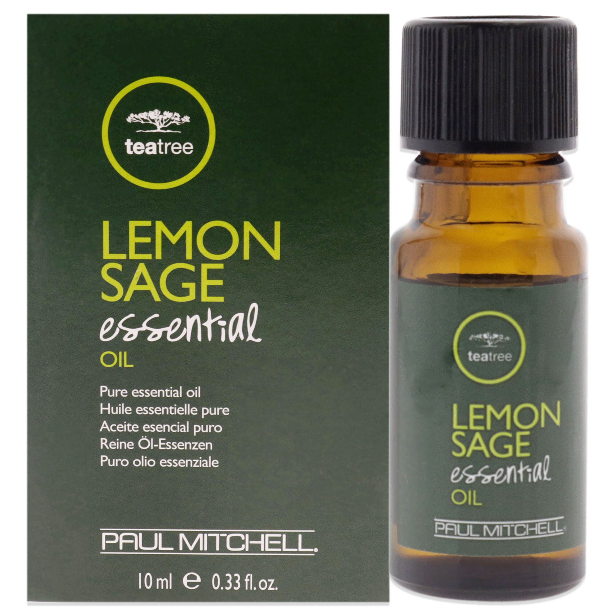 Tea Tree Essential Oil - Lemon Sage by Paul Mitchell for Unisex - 0.33 oz Oil, See Description, hi-res image number 0