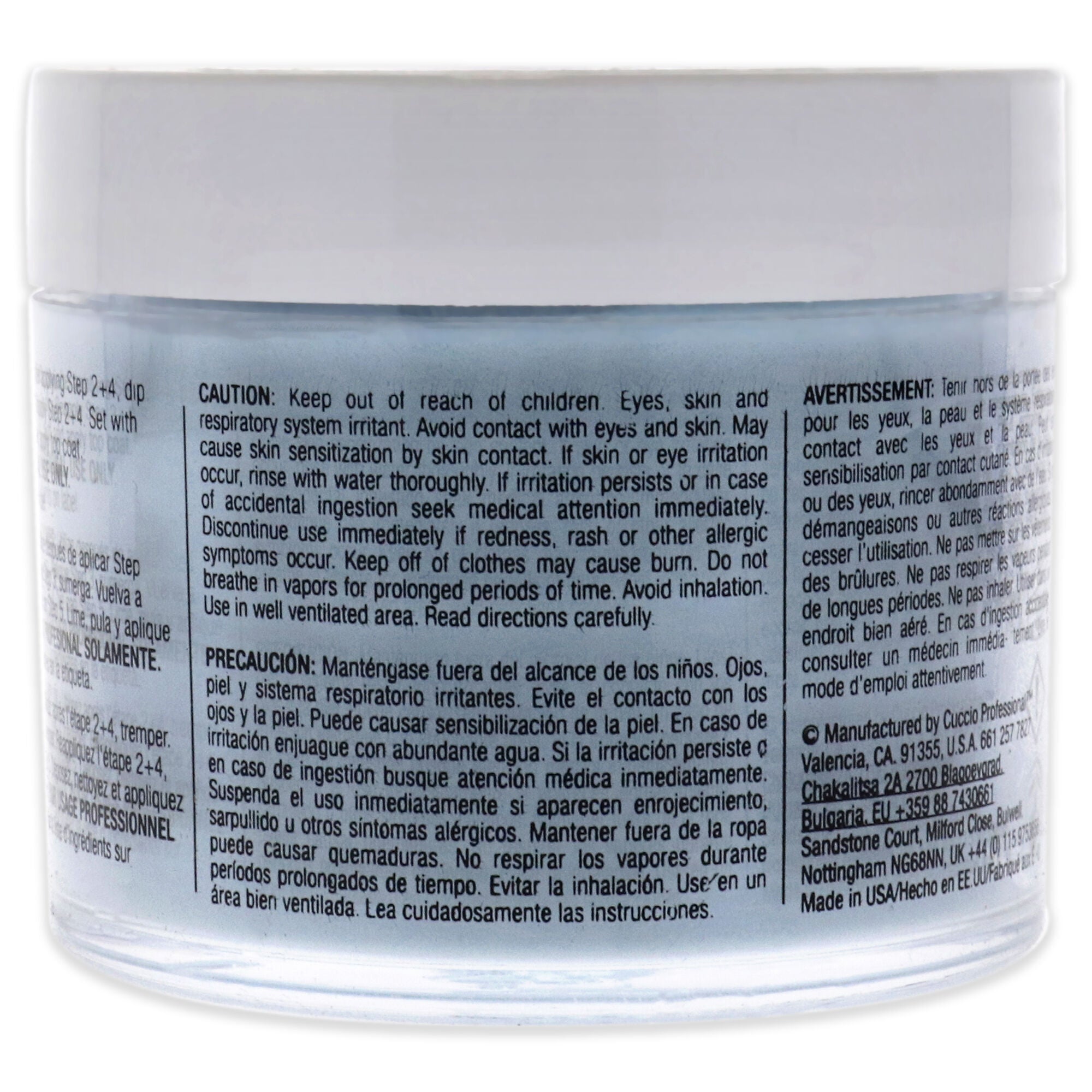 Pro Powder Polish Nail Colour Dip System - Follow Your Butterflies by Cuccio Pro for Women - 1.6 oz Nail Powder, See Description, alternate image number 1