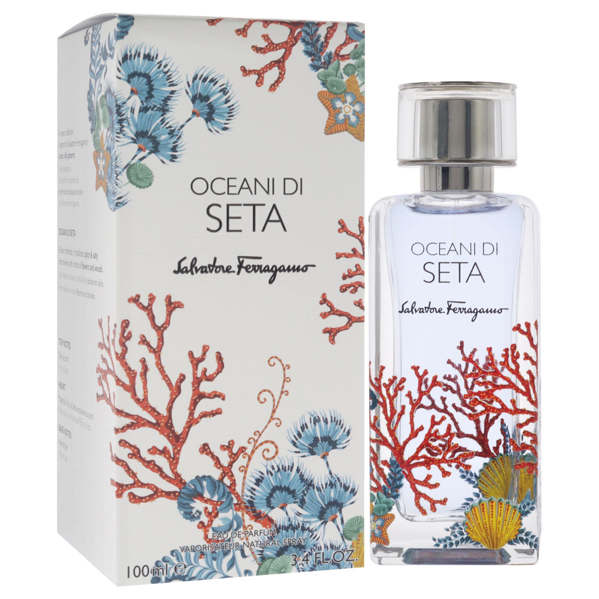 Oceani Di Seta by Salvatore Ferragamo for Unisex - 3.4 oz EDP Spray, See Description, alternate image number 2