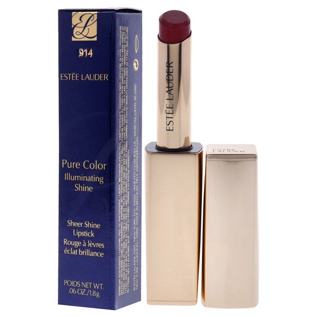 Pure Color Illuminating Shine Lipstick - 914 Unpredictable by Estee Lauder for Women - 0.06 oz Lipstick, , alternate image number null