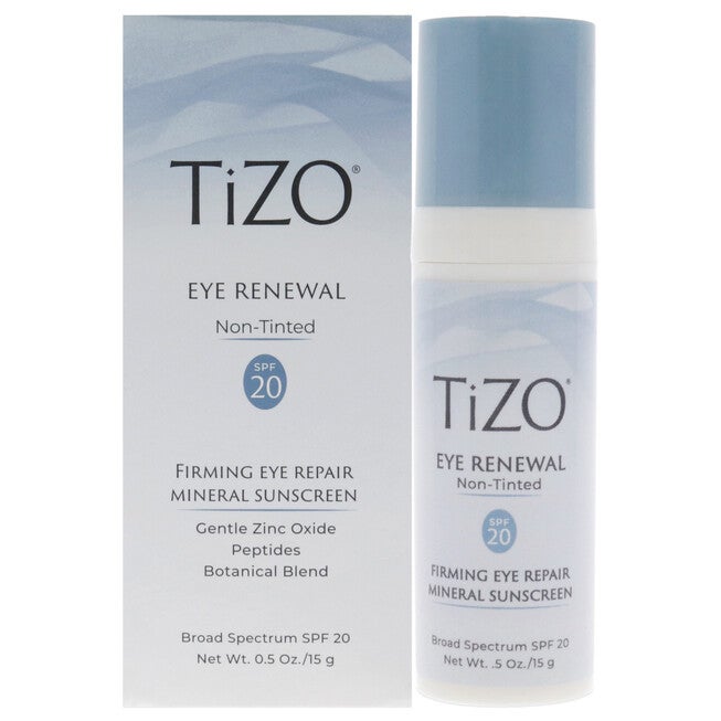 Eye Renewal Non-Tinted SPF 20 by Tizo for Women - 0.5 oz Sunscreen, , alternate image number null