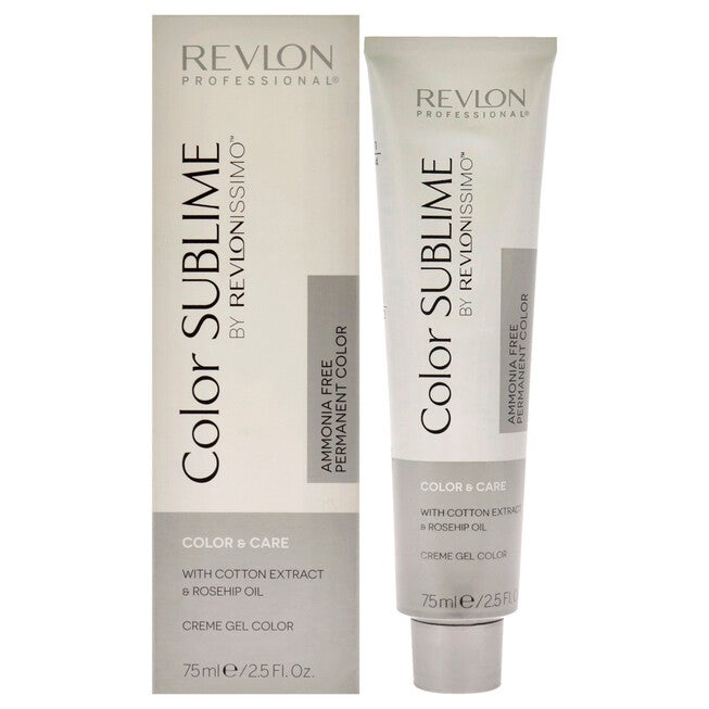 Revlonissimo Color Sublime - 6.4 Dark Copper Blonde by Revlon for Unisex - 2.5 oz Hair Color, See Description, hi-res image number 0