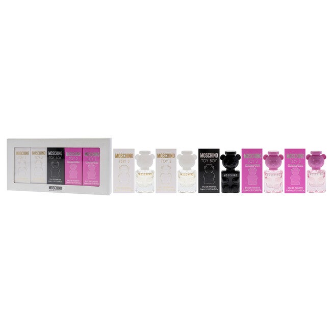 Moschino Miniature Collection Set by Moschino for Unisex - 5 Pc Mini Gift Set, See Description, alternate image number 3