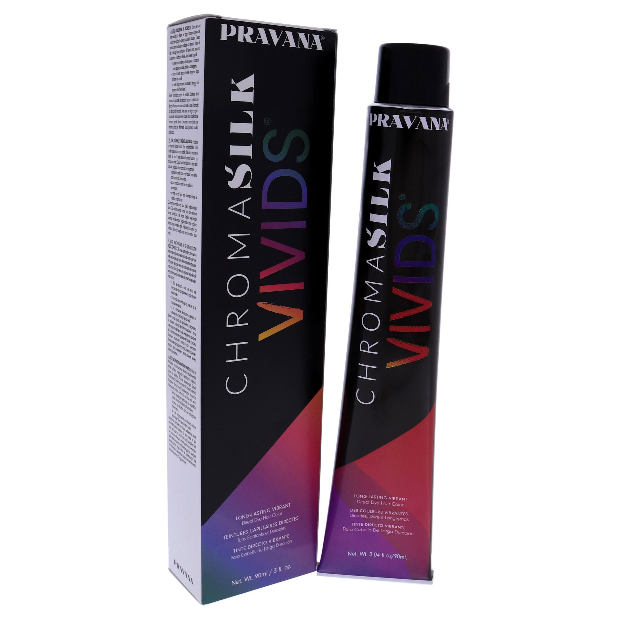 ChromaSilk Vivids Long-Lasting Vibrant Color - Garnet by Pravana for Unisex - 3 oz Hair Color, , alternate image number 7