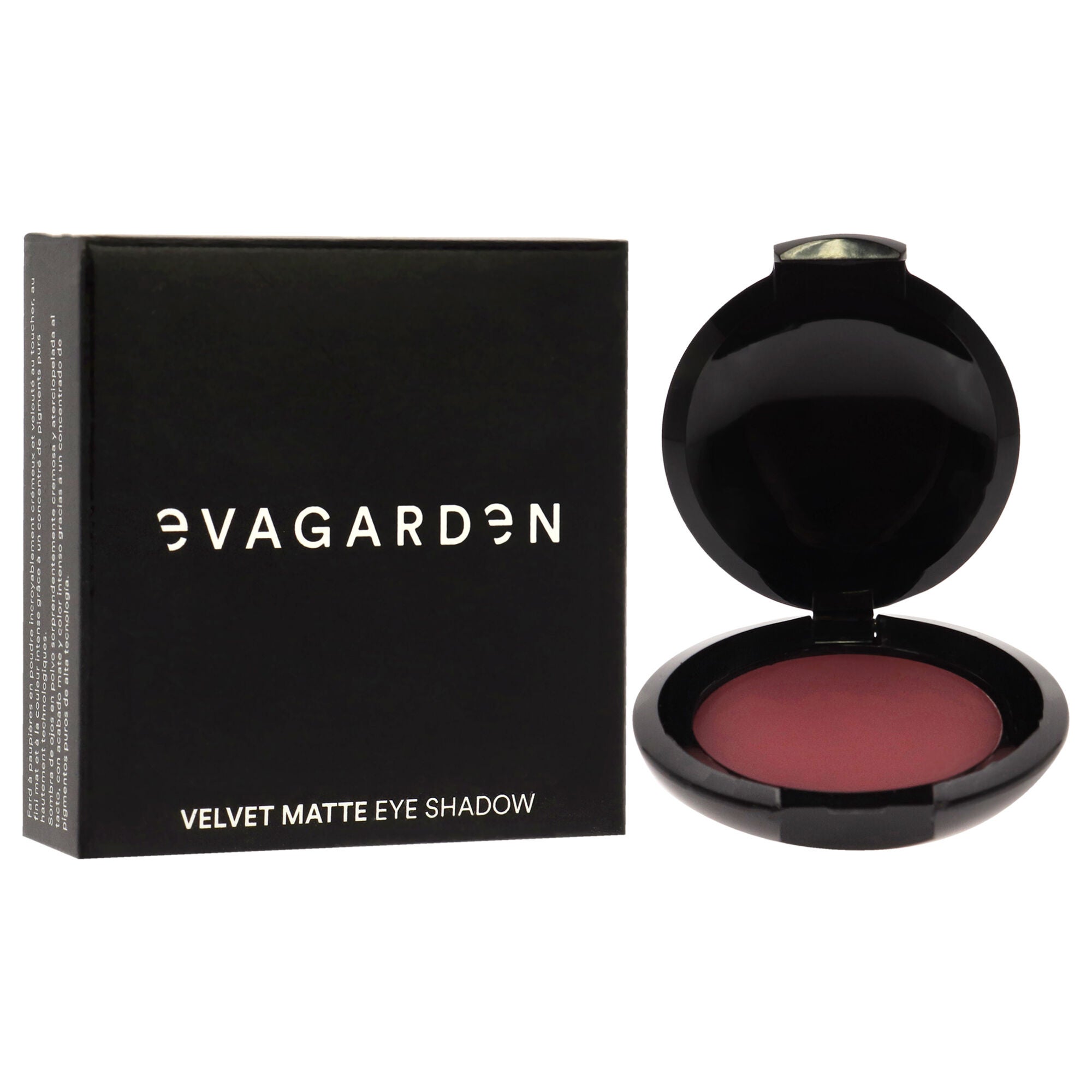 Velvet Matte Eye Shadow - 130 Wild Rose by Evagarden for Women - 0.08 oz Eye Shadow, See Description, alternate image number 1