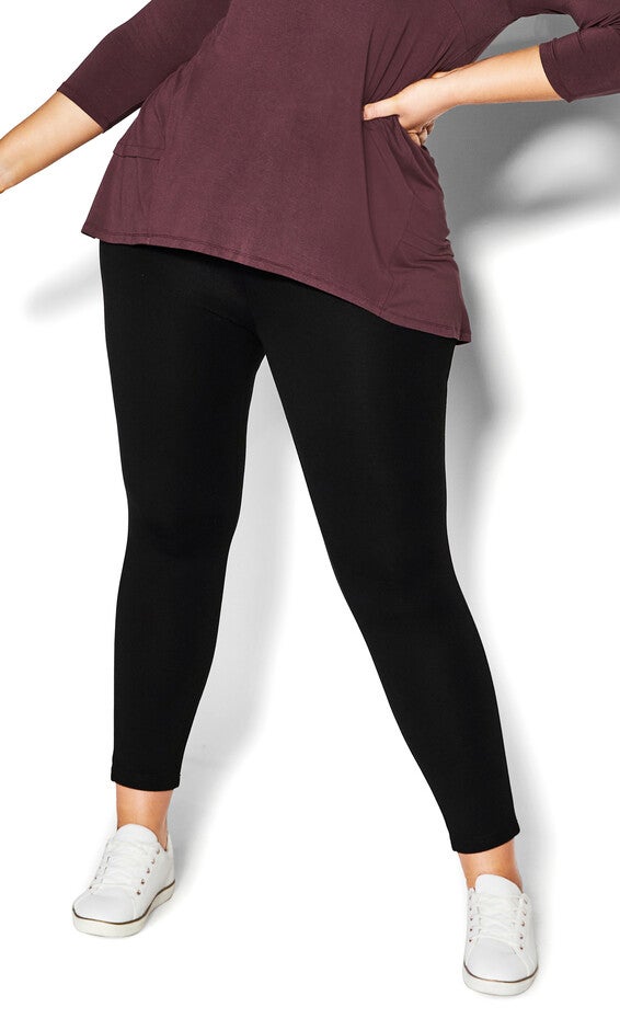 Pull On Ponte Pant Black - petite, , alternate image number 5