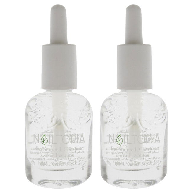 Bio-Sourced Chip Free Top Coat - Top Of Your Game by Nailtopia for Women - 0.41 oz Nail Polish - Pack of 2, , alternate image number 5