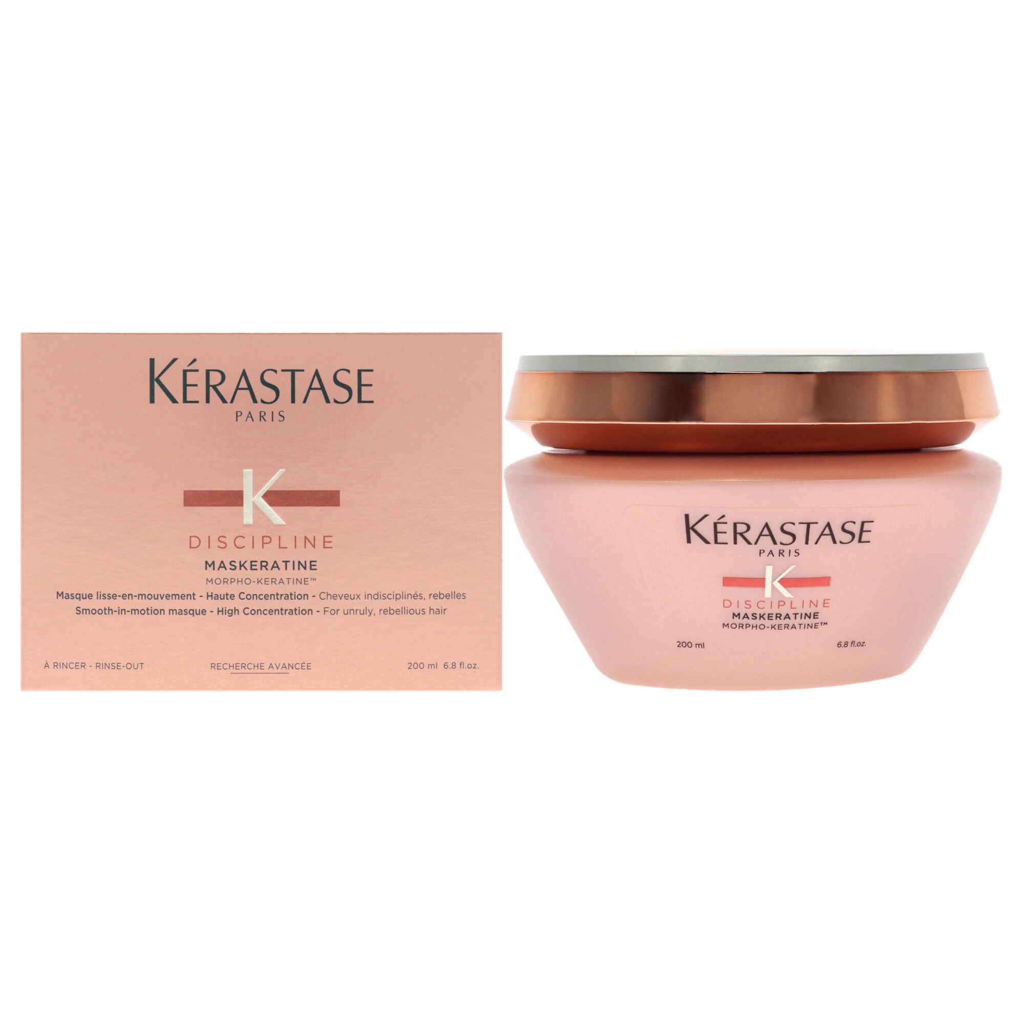 Discipline Maskeratine Masque High Concentration by Kerastase for Unisex - 6.8 oz Masque, See Description, hi-res image number 0