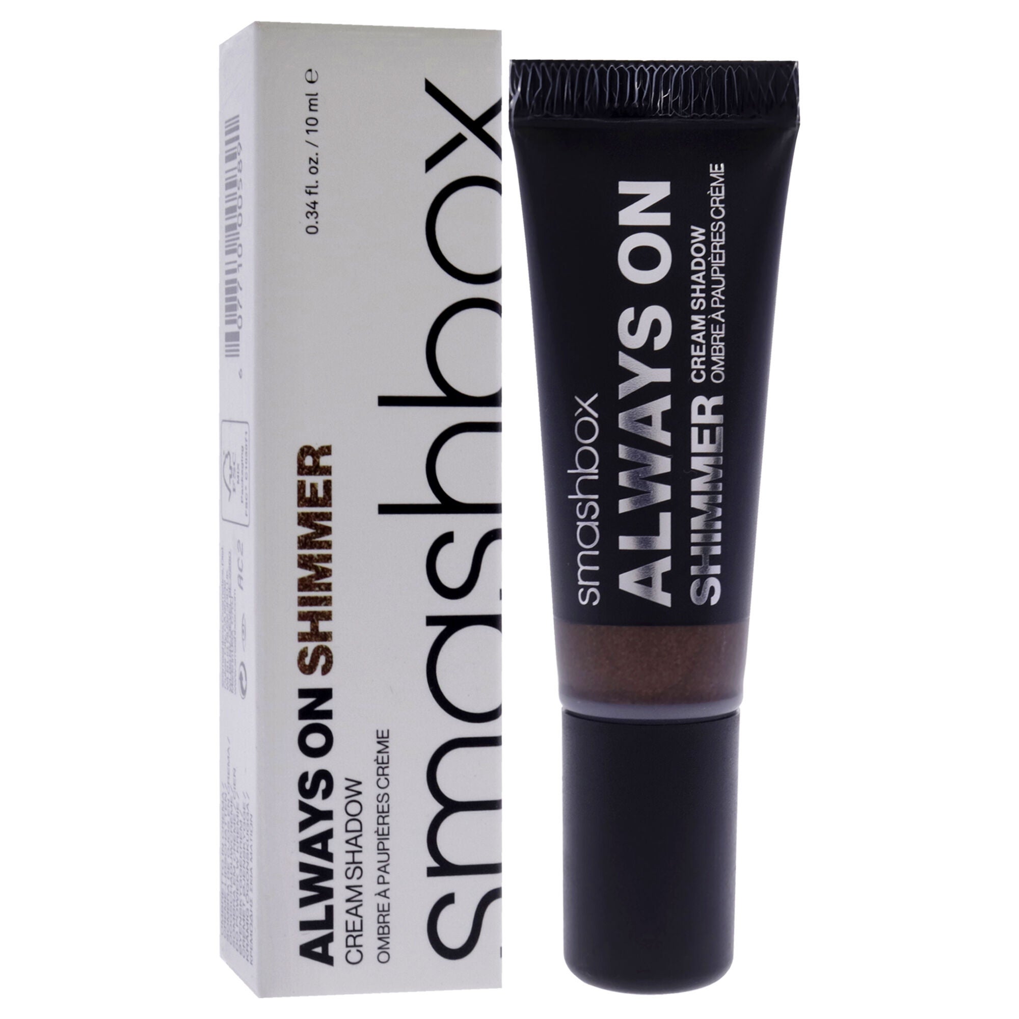 Always On Shimmer Cream Eye Shadow - Bronze by SmashBox for Women - 0.34 oz Eye Shadow, See Description, alternate image number 2