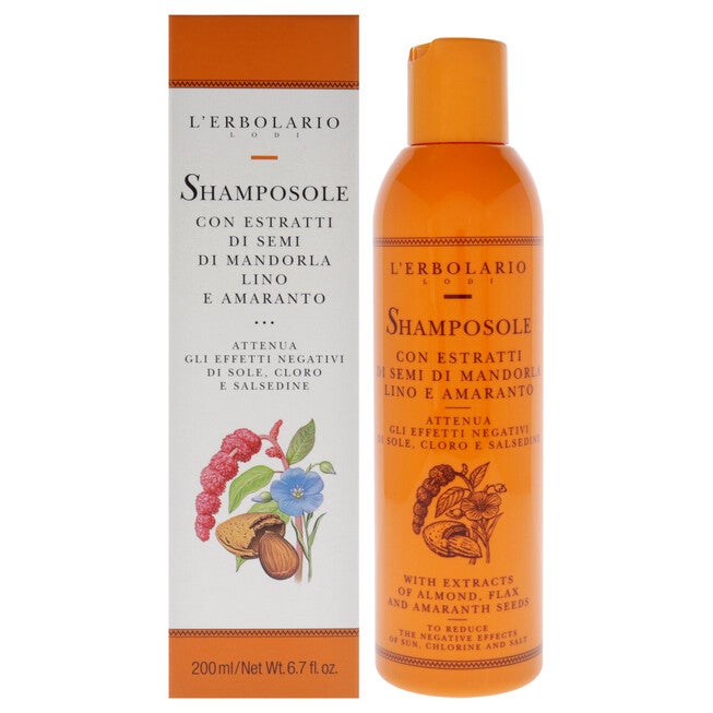 Shamposole by LErbolario for Unisex - 6.7 oz Shampoo, See Description, hi-res image number 0