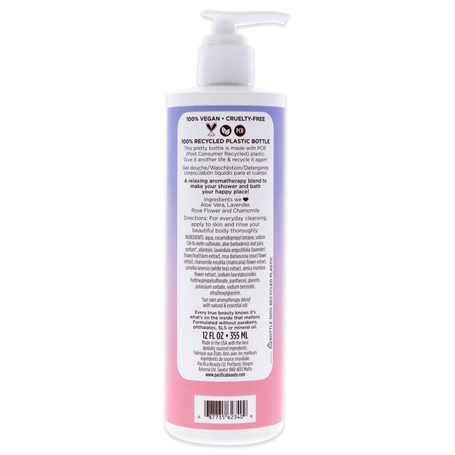 Body Wash - Lavender Moon by Pacifica for Women - 12 oz Body Wash, See Description, alternate image number 1