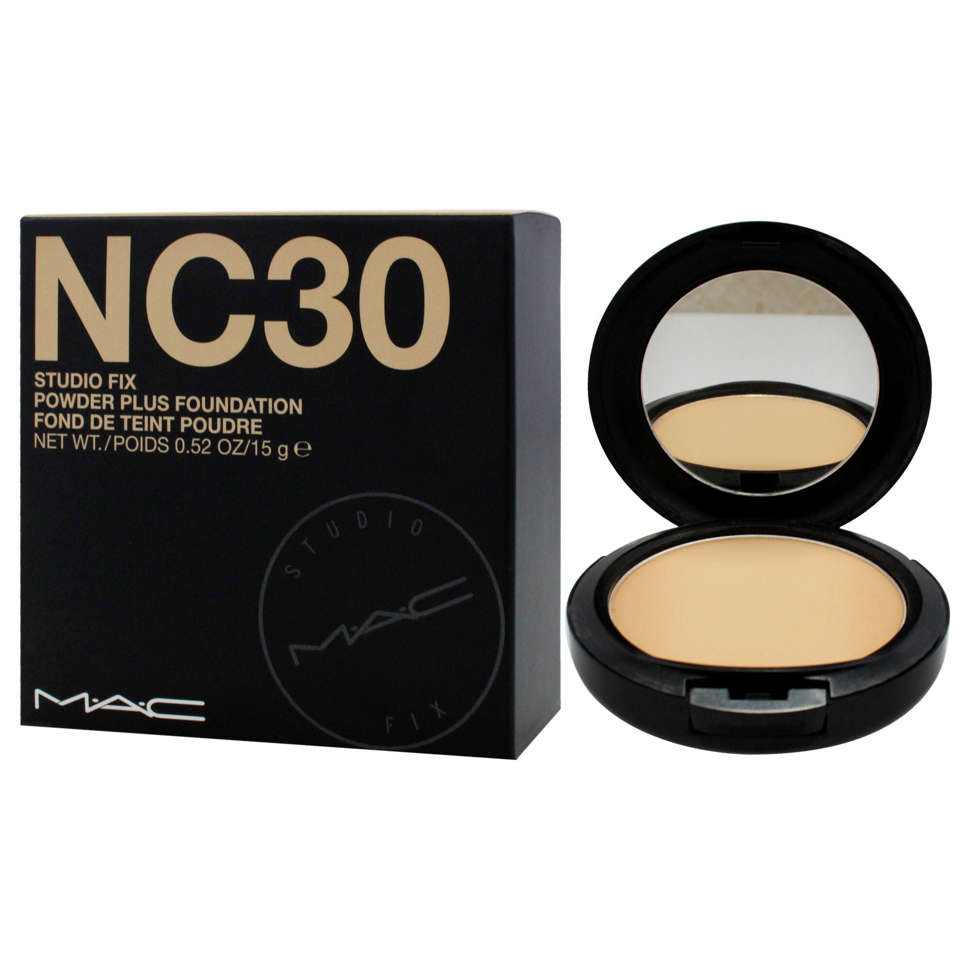 Studio Fix Powder Plus Foundation - NC30 by MAC for Women - 0.52 oz Foundation, See Description, alternate image number 3