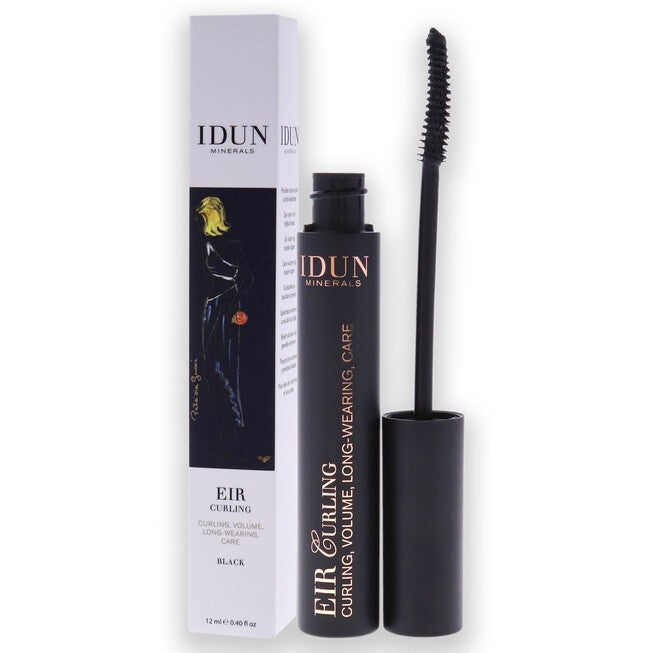 Eir Curling Mascara - 007 Black by Idun Minerals for Women - 0.40 oz Mascara, , alternate image number null