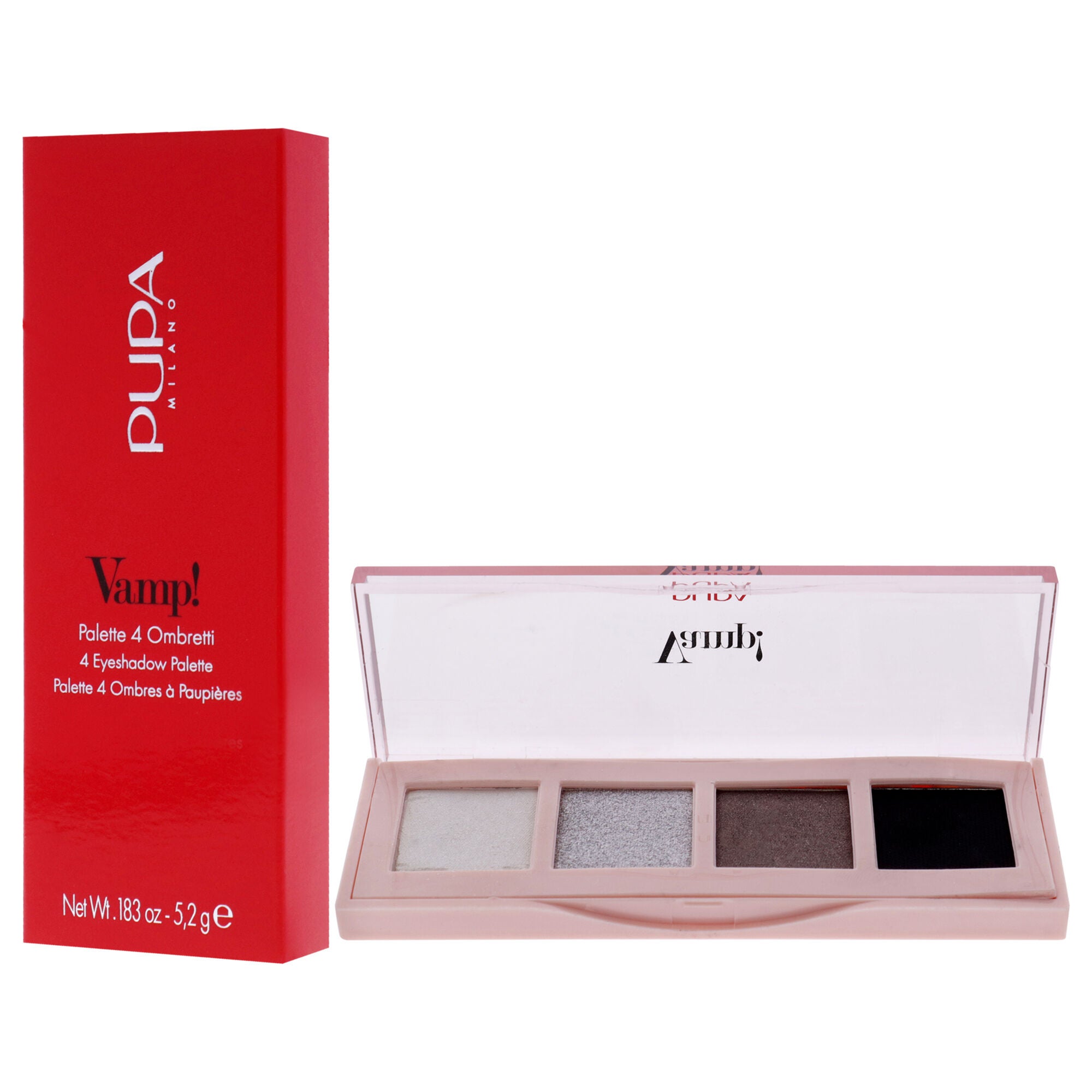 Vamp! 4 Eyeshadow Palette - 005 Intense Smoky by Pupa Milano for Women - 0.183 oz Eye Shadow, , alternate image number 7
