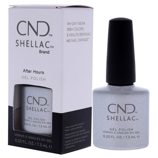 Shellac Nail Color - After Hours by CND for Women - 0.25 oz Nail Polish, , alternate image number 8