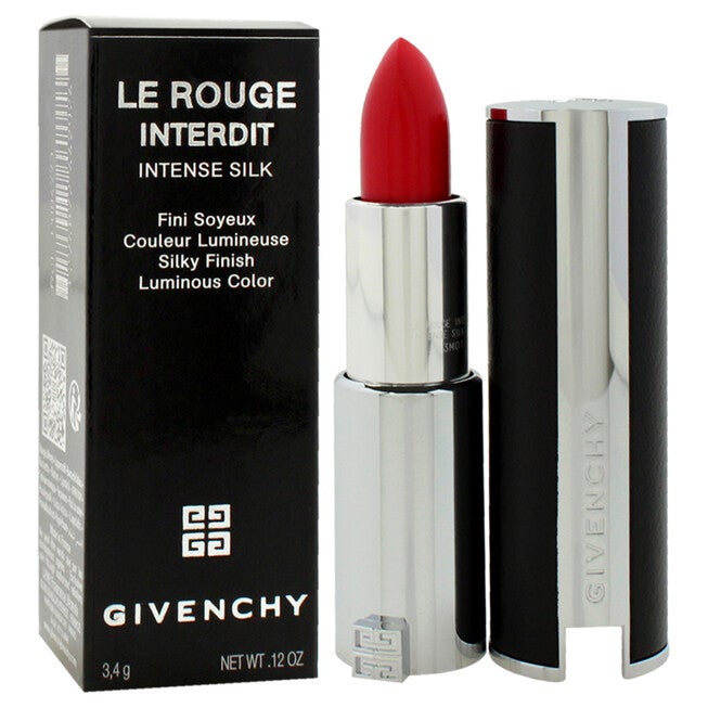 Le Rouge Interdit Intense Silk Lipstick - 326 Rouge Audacieux by Givenchy for Women - 0.12 oz Lipstick (Refillable), See Description, alternate image number 1