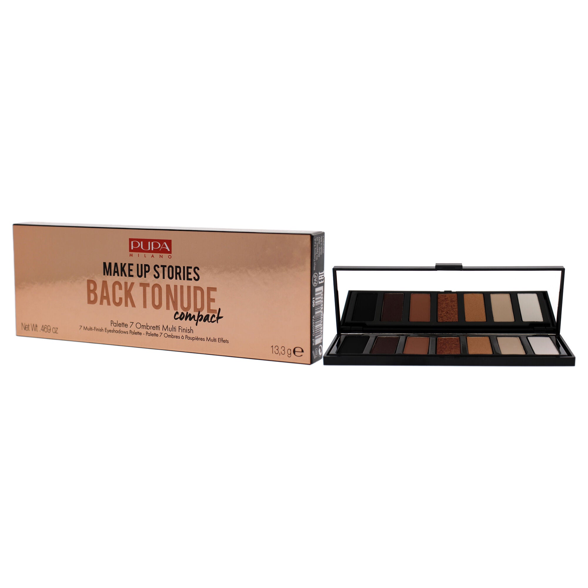 Make Up Stories Compact Palette - 001 Back To Nude by Pupa Milano for Women - 0.469 oz Eye Shadow, See Description, alternate image number 3