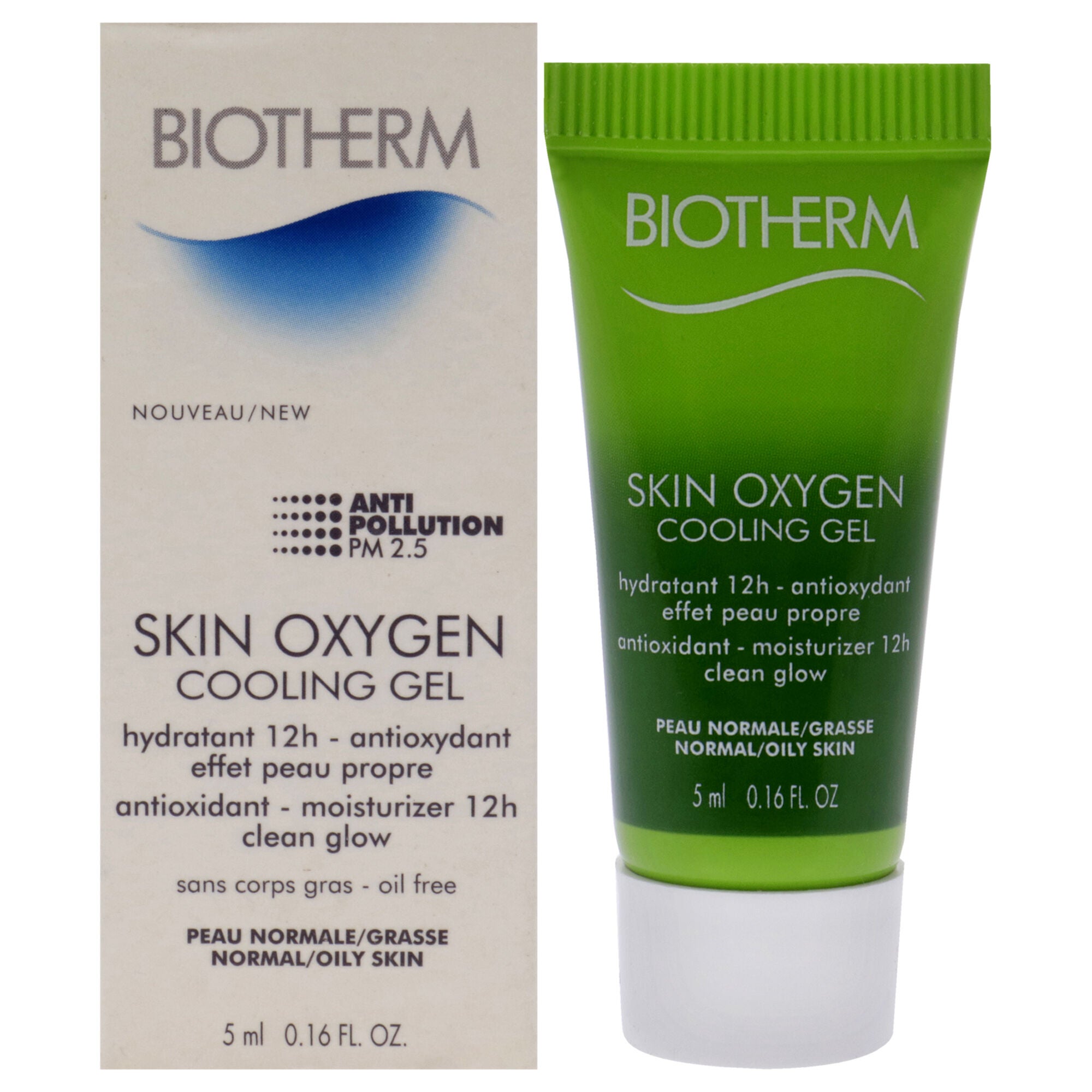 Skin Oxygen Cooling Gel by Biotherm for Women - 0.16 oz Gel, See Description, hi-res image number 0