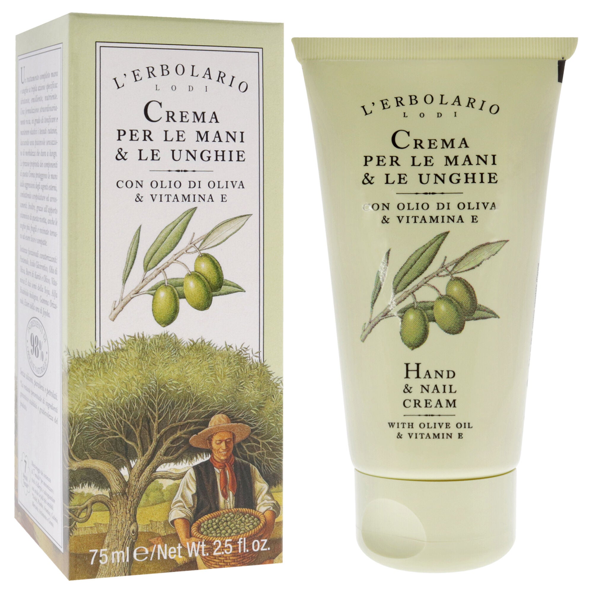 Hand and Nail Cream by LErbolario for Unisex - 2.5 oz Cream, See Description, alternate image number 2