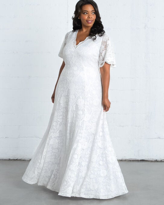 Blissful Lace Wedding Gown, , alternate image number null