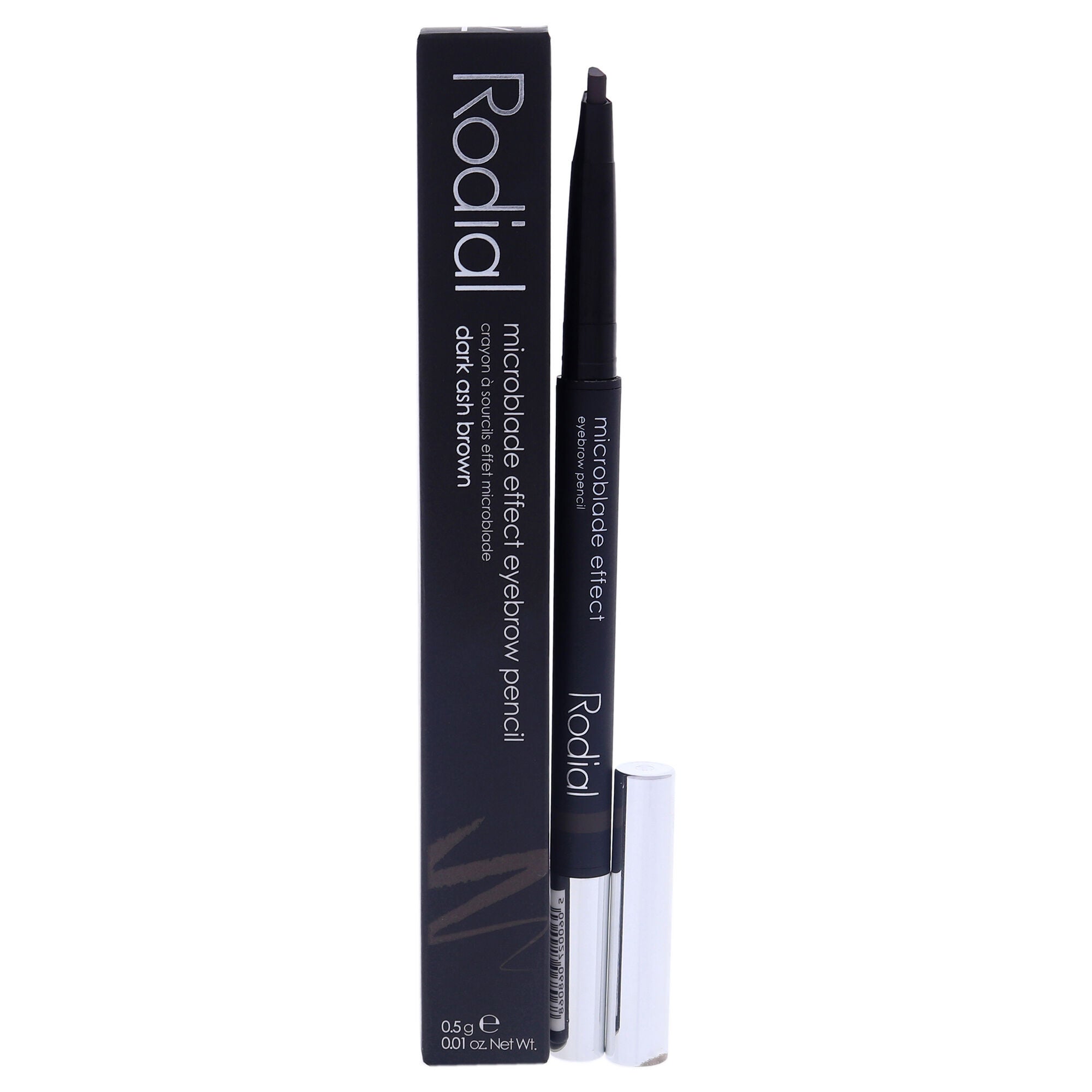 Microblade Effect Eyebrow Pencil - Dark Ash Brown by Rodial for Women - 0.01 oz Eyebrow, See Description, hi-res image number 0