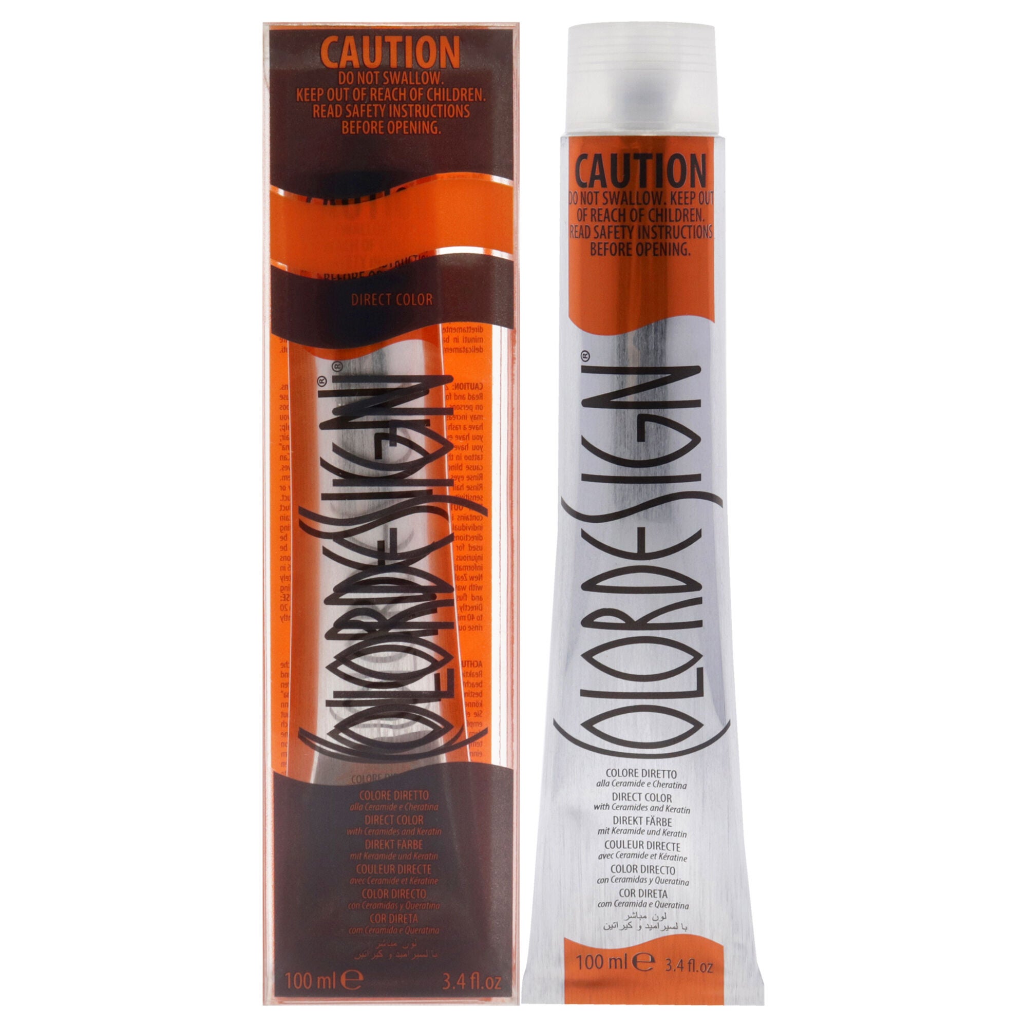 Direct Permanent Hair Color - Silver Grey by ColorDesign for Unisex - 3.4 oz Hair Color, See Description, hi-res image number 0