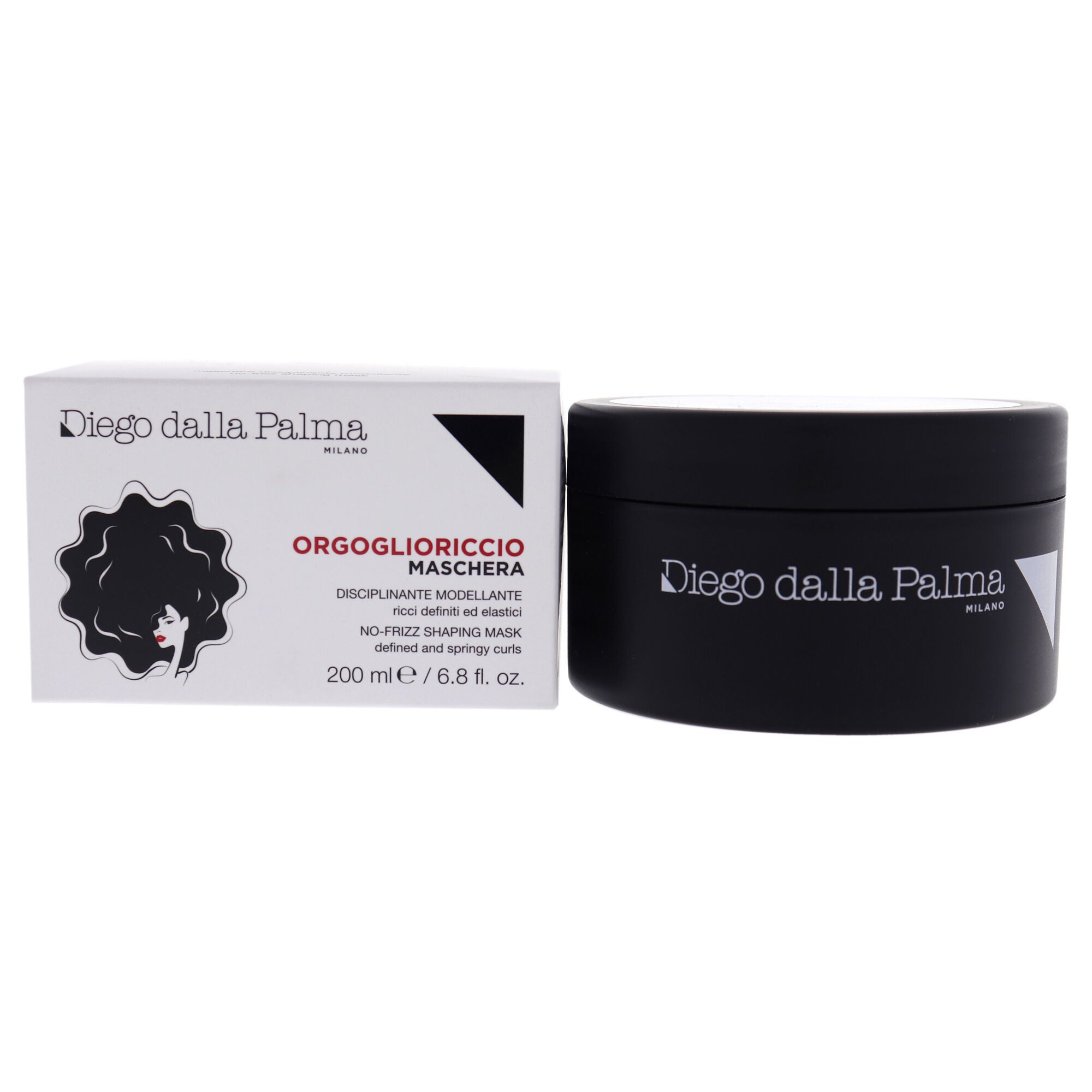 Orgoglioriccio No-Frizz Shaping Mask by Diego Dalla Palma for Unisex - 6.8 oz Masque, See Description, hi-res image number 0