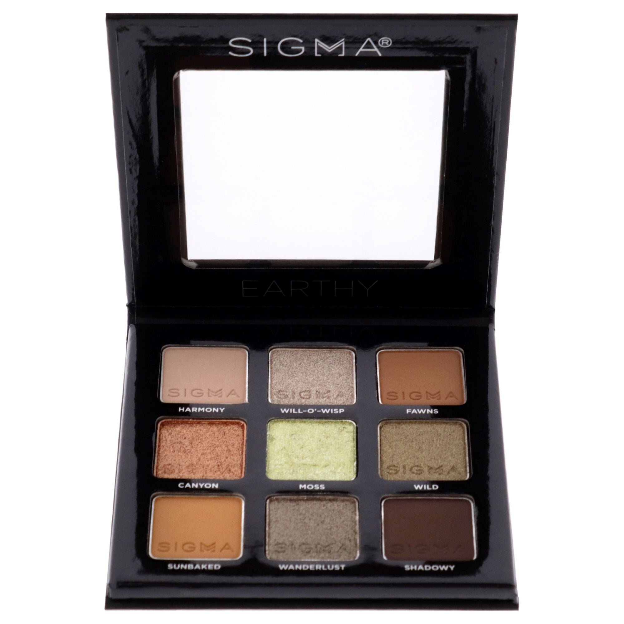 Eyeshadow Palette - Earthy by SIGMA for Women - 0.032 oz Eye Shadow, , alternate image number 2