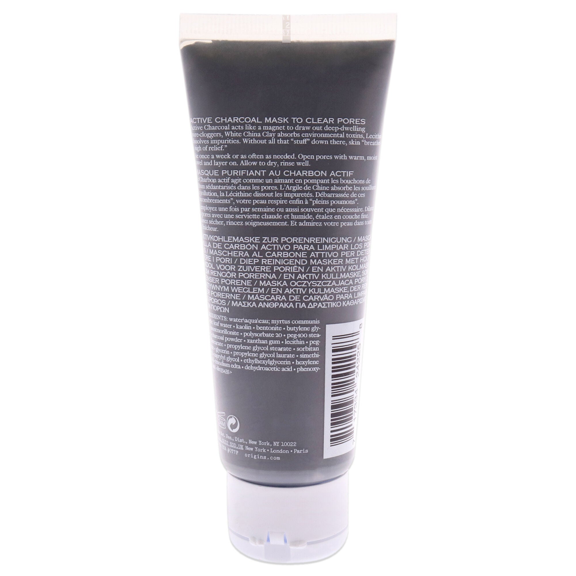 Clear Improvement Active Charcoal Mask by Origins for Unisex - 2.5 oz Mask, See Description, alternate image number 2