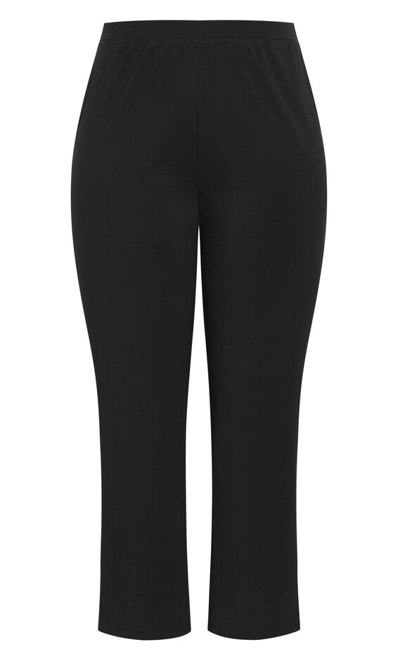 Supima Active Pant Black - petite, , alternate image number 2