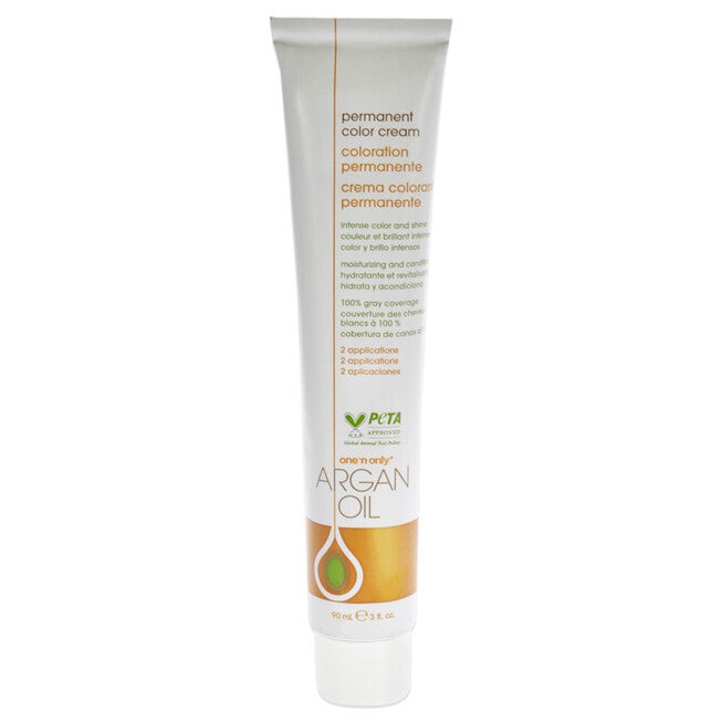 Argan Oil Permanent Color Cream - 7A Medium Ash Blonde by One n Only for Unisex - 3 oz Hair Color, , alternate image number 5
