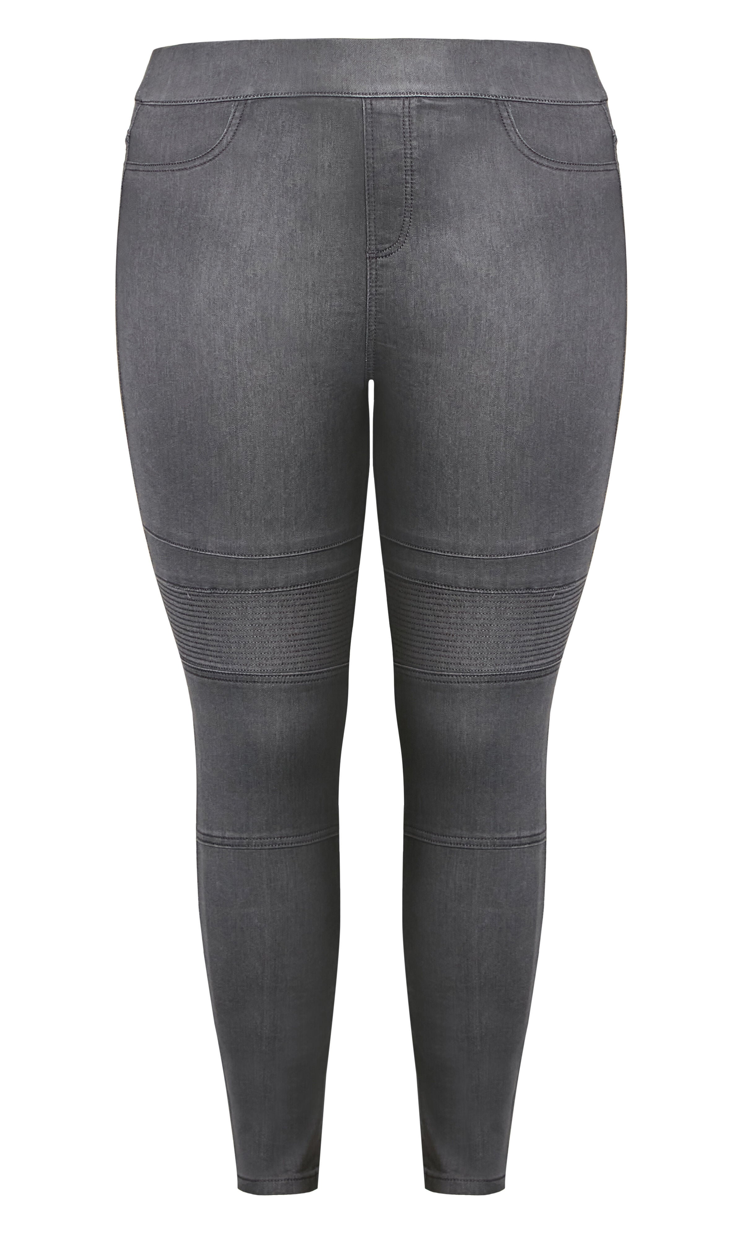 True Panels Jegging - gray, , alternate image number 2