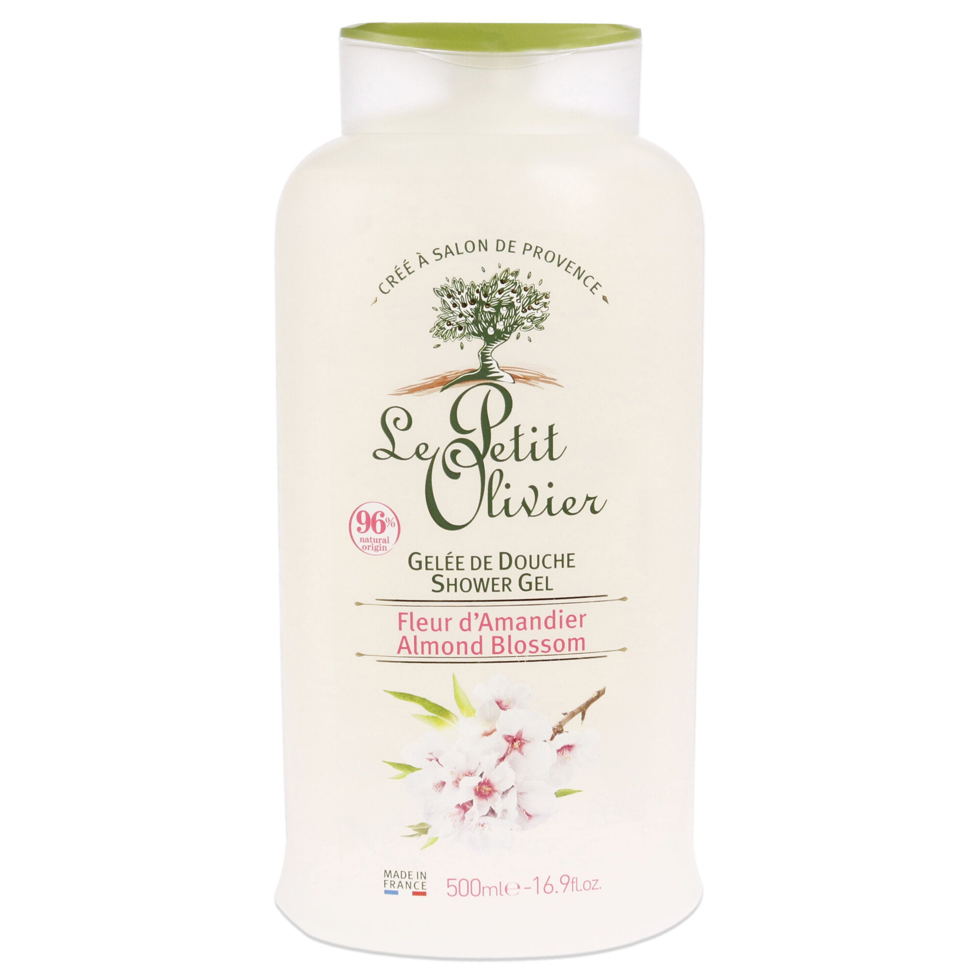 Shower Gel - Almond Blossom by Le Petit Olivier for Women - 16.9 oz Shower Gel, See Description, hi-res image number 0